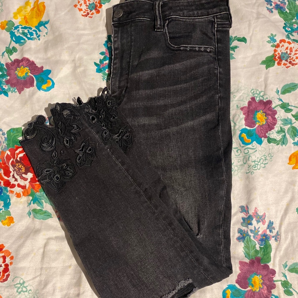 American Eagle Super Hi-rise Jegging Crop